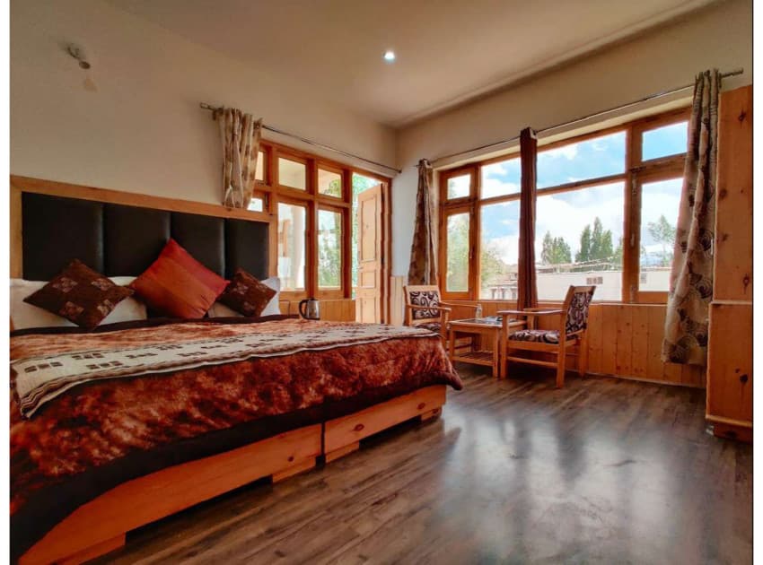 Book Superior Room with Mountain View room in Leh Ladakh