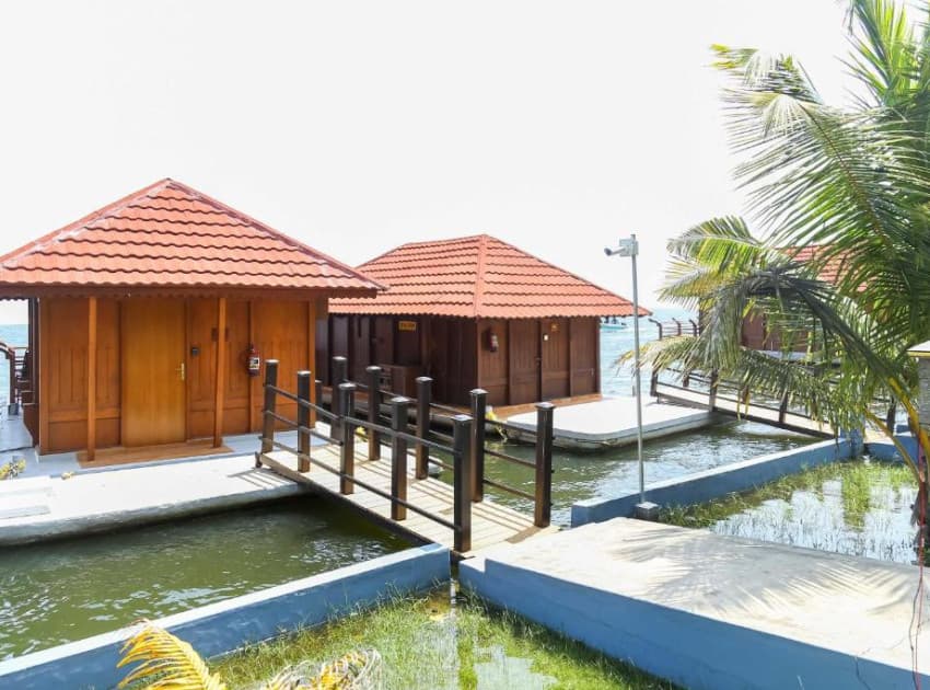 Book Floating Cottage room in Poovar