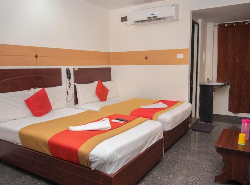 Book Three Bed Classic AC room in Madurai