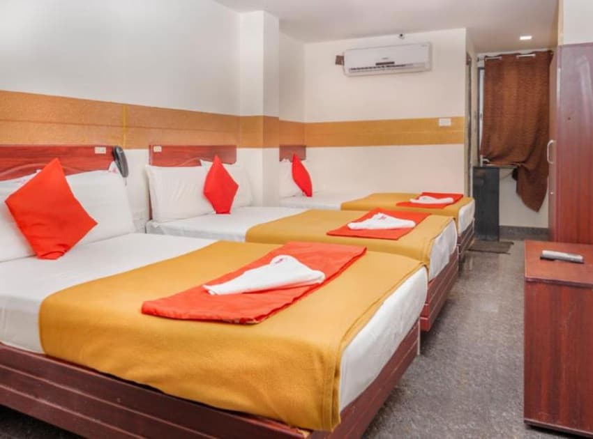 Book Four Bed Premium AC room in Madurai