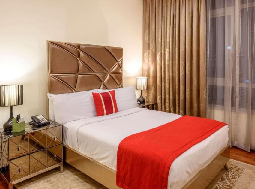 Book Bedroom, Balcony King, Downtown View, Non-Smoking, Complimentary Transfer to Kite Beach, Dubai Mall room in Dubai