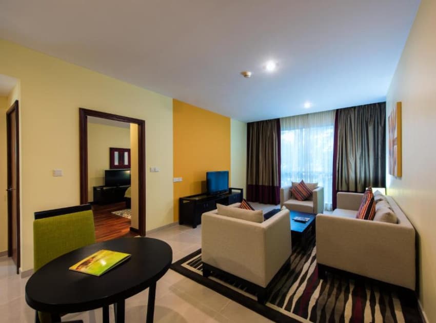 Book Bedroom, Balcony King, Downtown View, Non-Smoking, Complimentary Transfer to Kite Beach, Dubai Mall room in Dubai