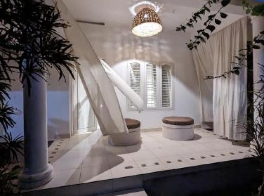 Book Double Room with Pool View room in Varkala