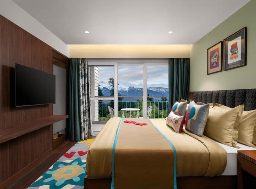 Book Premium Room With Private Balcony room in Manali