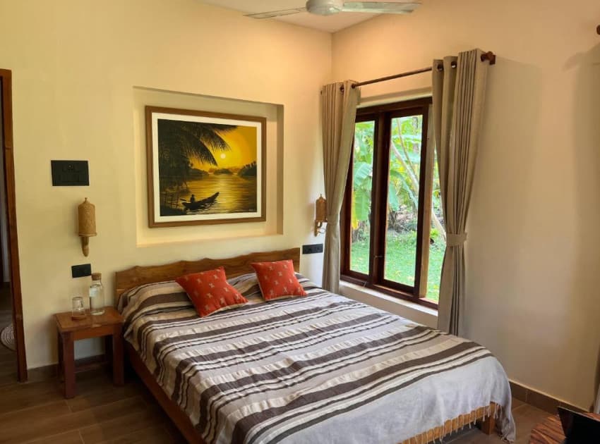 Book Double Room with Garden View room in Kollam
