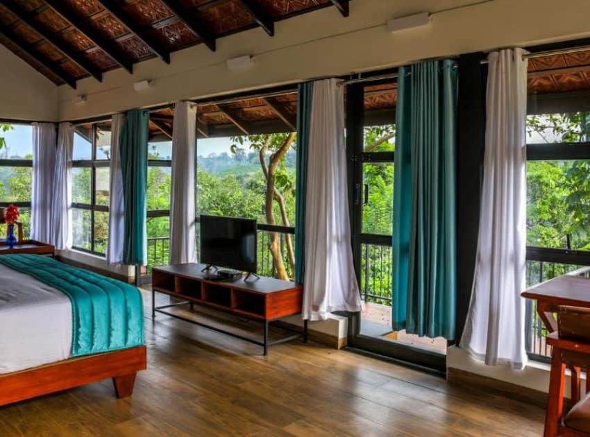 Book Superior Double or Twin Room with Mountain View room in Wayanad