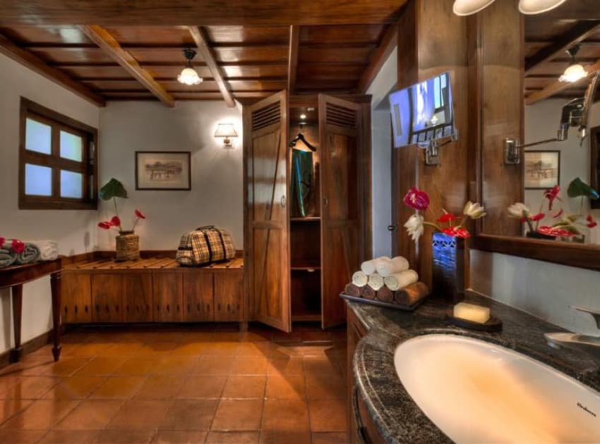 Book Heritage Heated Pool Villa room in Coorg