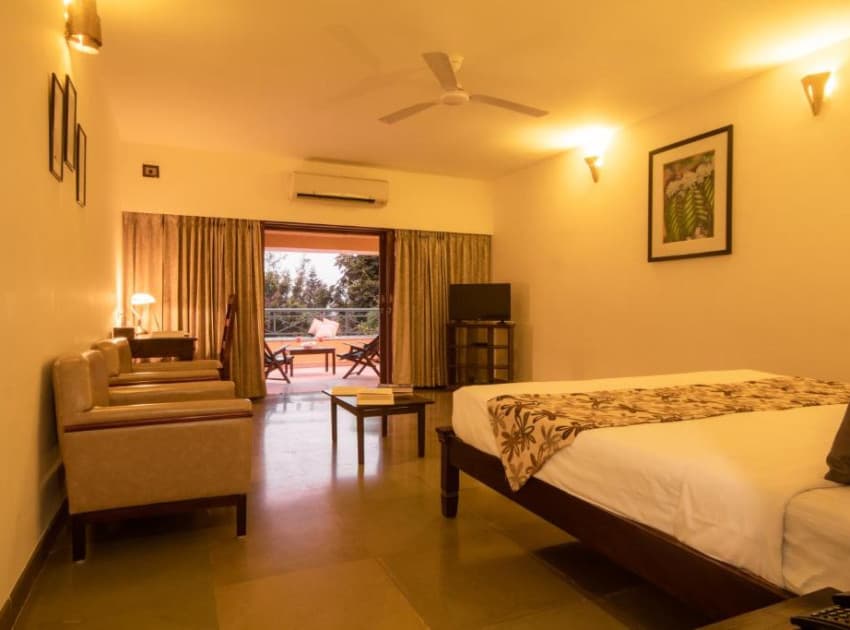 Book Golf View Room with Balcony room in Coorg
